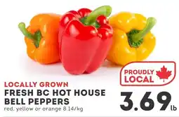 IGA Fresh BC hot house bell peppers offer