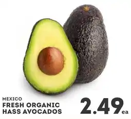 IGA Mexico fresh organic hass avocados offer