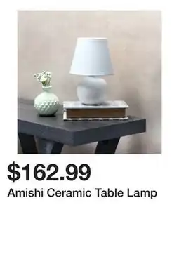 Wayfair Amishi Ceramic Table Lamp offer