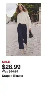 H&M Draped Blouse offer