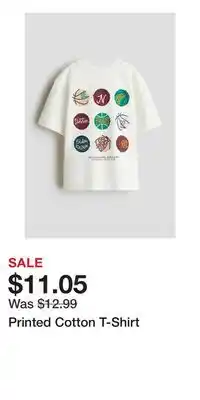 H&M Printed Cotton T-Shirt offer