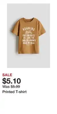 H&M Printed T-shirt offer