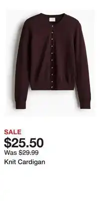 H&M Knit Cardigan offer