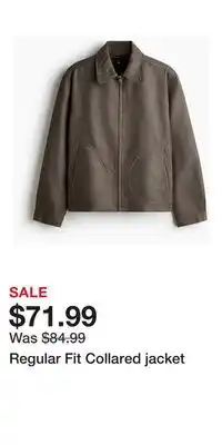 H&M Regular Fit Collared jacket offer