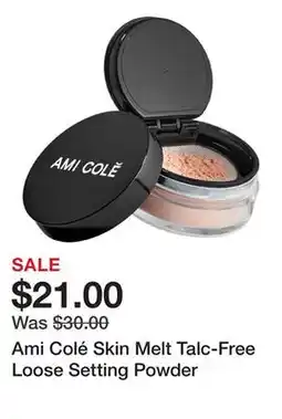 Sephora Ami Colé Skin Melt Talc-Free Loose Setting Powder offer