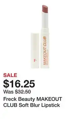 Sephora Freck Beauty MAKEOUT CLUB Soft Blur Lipstick offer