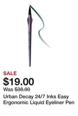 Sephora Urban Decay 24/7 Inks Easy Ergonomic Liquid Eyeliner Pen offer