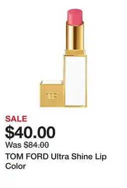 Sephora TOM FORD Ultra Shine Lip Color offer