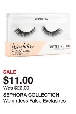 Sephora SEPHORA COLLECTION Weightless False Eyelashes offer