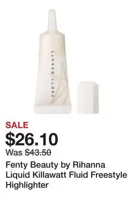 Sephora Fenty Beauty by Rihanna Liquid Killawatt Fluid Freestyle Highlighter offer