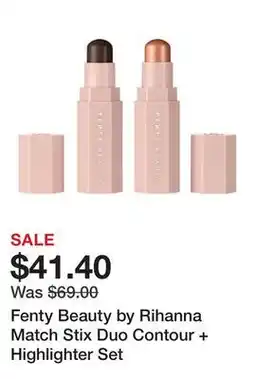 Sephora Fenty Beauty by Rihanna Match Stix Duo Contour + Highlighter Set offer