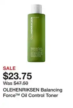 Sephora OLEHENRIKSEN Balancing Force Oil Control Toner offer