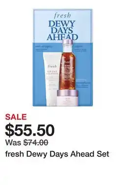 Sephora fresh Dewy Days Ahead Set offer