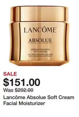 Sephora Lancôme Absolue Soft Cream Facial Moisturizer offer