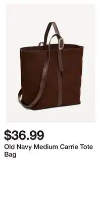 Old Navy Old Navy Medium Carrie Tote Bag offer