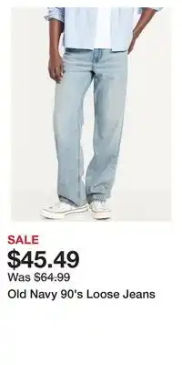 Old Navy Old Navy 90's Loose Jeans offer