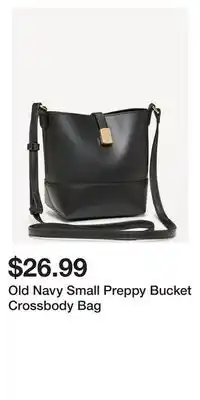 Old Navy Old Navy Small Preppy Bucket Crossbody Bag offer