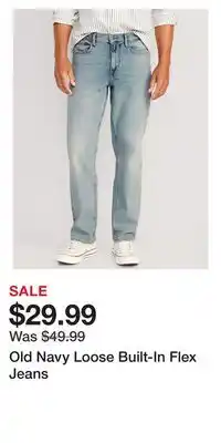 Old Navy Old Navy Loose Built-In Flex Jeans offer