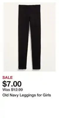 Old Navy Old Navy Leggings for Girls offer