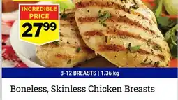 M & M Food Market Boneless, Skinless Chicken Breasts offer
