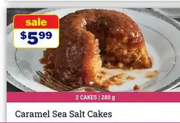 M & M Food Market Caramel Sea Salt Cakes offer