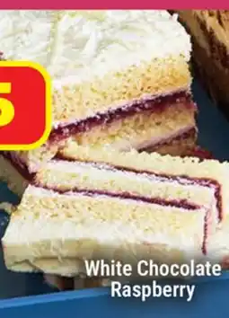 M & M Food Market White Chocolate Raspberry offer