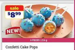 M & M Food Market Confetti Cake Pops offer