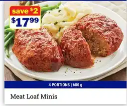 M & M Food Market Meat Loaf Minis offer