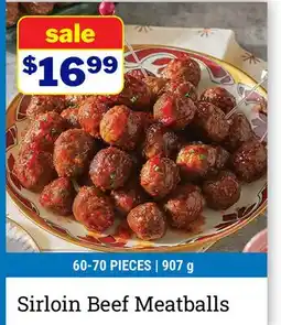 M & M Food Market Sirloin Beef Meatballs offer
