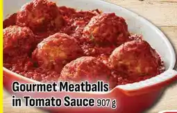 M & M Food Market Gourmet Meatballs in Tomato Sauce offer