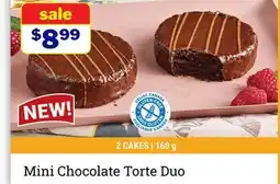 M & M Food Market Mini Chocolate Torte Duo offer