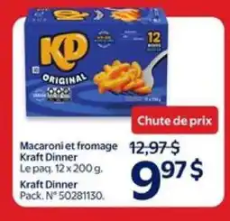 Walmart MACARONI ET FROMAGE KRAFT DINNER offer