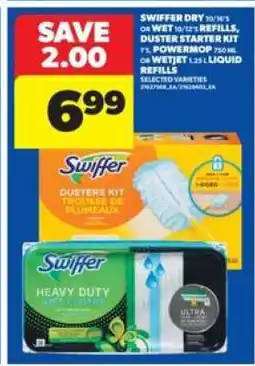 Real Canadian Superstore Swiffer Refills and Kits offer