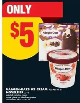 No Frills Häagen-Dazs Ice Cream Novelties offer