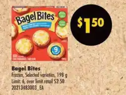 No Frills Bagel Bites offer