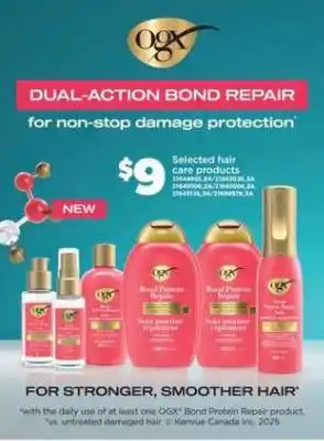 Real Canadian Superstore OGX Dual-Action Bond Repair offer