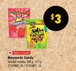 No Frills MAYNARDS CANDY offer