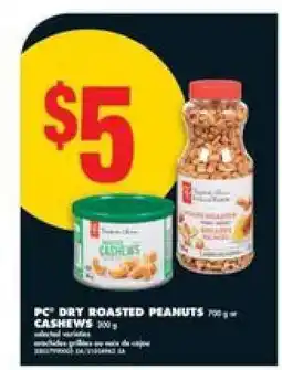 No Frills PC Dry Roasted Peanuts / Cashews offer