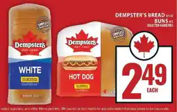 Food Basics DEMPSTER’S BREAD offer