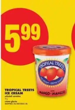 No Frills Tropical Treets Ice Cream offer