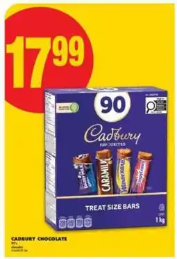 No Frills CADBURY Chocolate offer