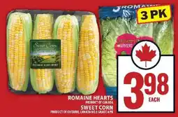 Food Basics Romaine Hearts & Sweet Corn offer