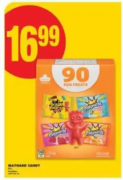 No Frills MAYNARD CANDY offer