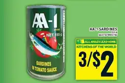 Food Basics AA-1 Sardines offer