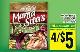 Food Basics Mama Sita's Sauce Mix offer