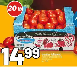 Metro Italian tomatoes offer