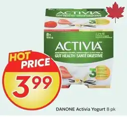 Sobeys Danone activia yogurt offer