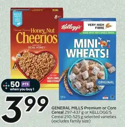 Sobeys General mills premium or core cereal offer
