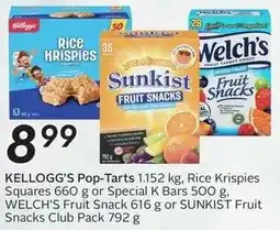 Sobeys Kellogg's pop tarts offer