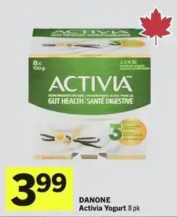 IGA Danone activia yogurt offer